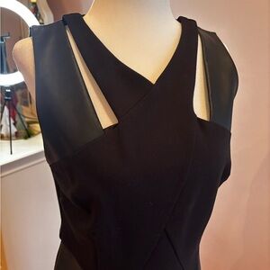 Laundry By Shelli Segal Black Asymmetrical Dress